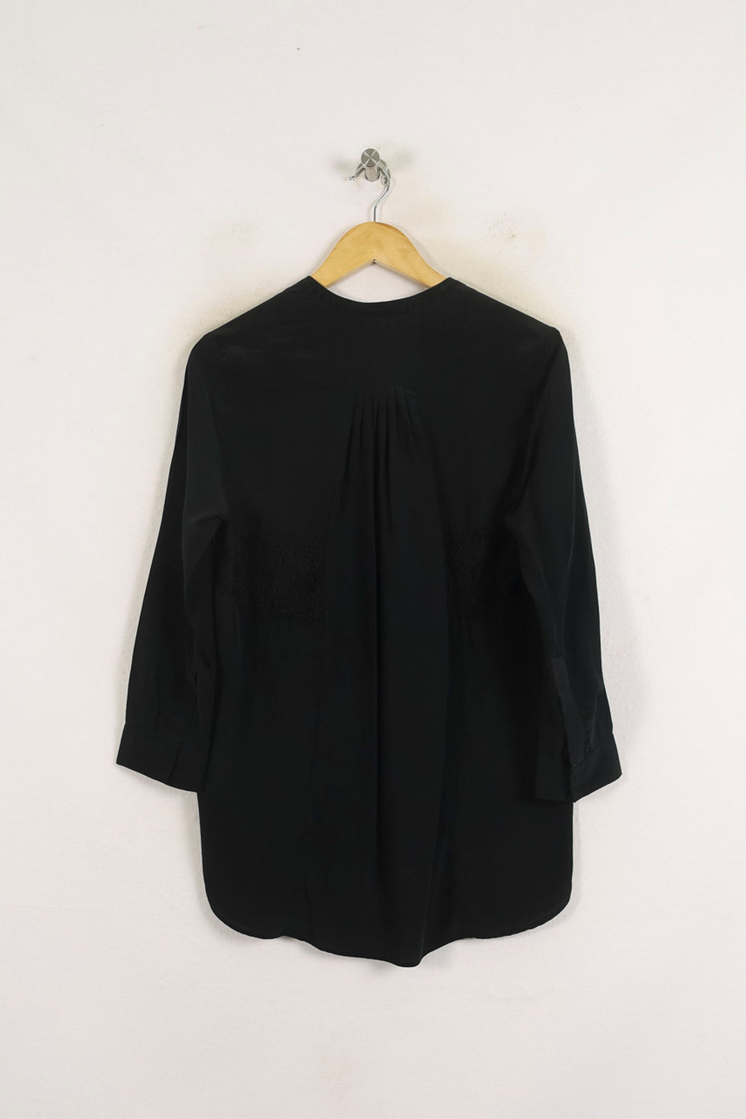 Blouse Noire - Taille S/36 de la marque Sandro | PARAD57226 - Vendu par Paradigme - Image 4