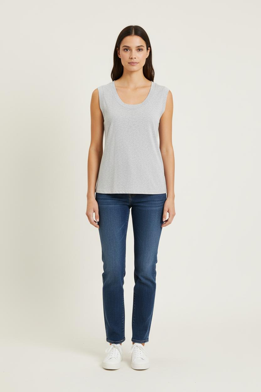 Débardeur Gris - Taille L/40 de la marque Claudie Pierlot | PARAD57236 - Vendu par Paradigme - Image 1