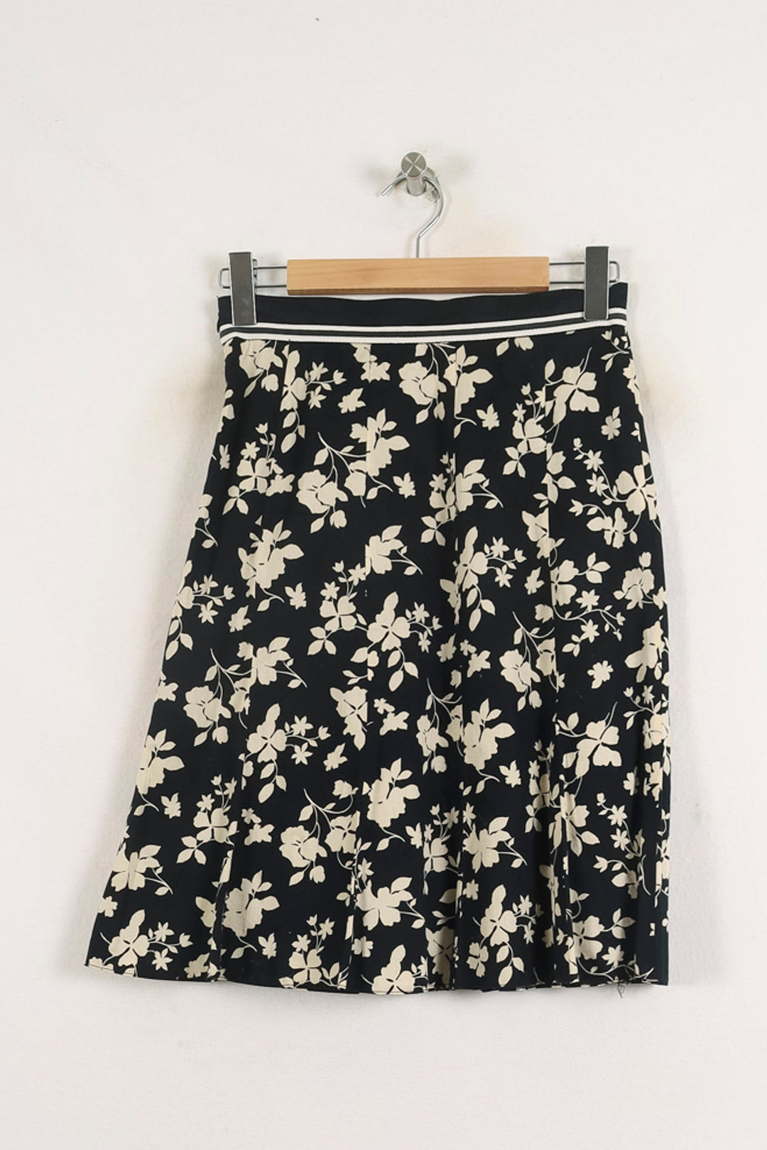 Jupe Évasée Noire et Blanche - Taille M/38 de la marque Caroll | PARAD57238 - Vendu par Paradigme - Image 4