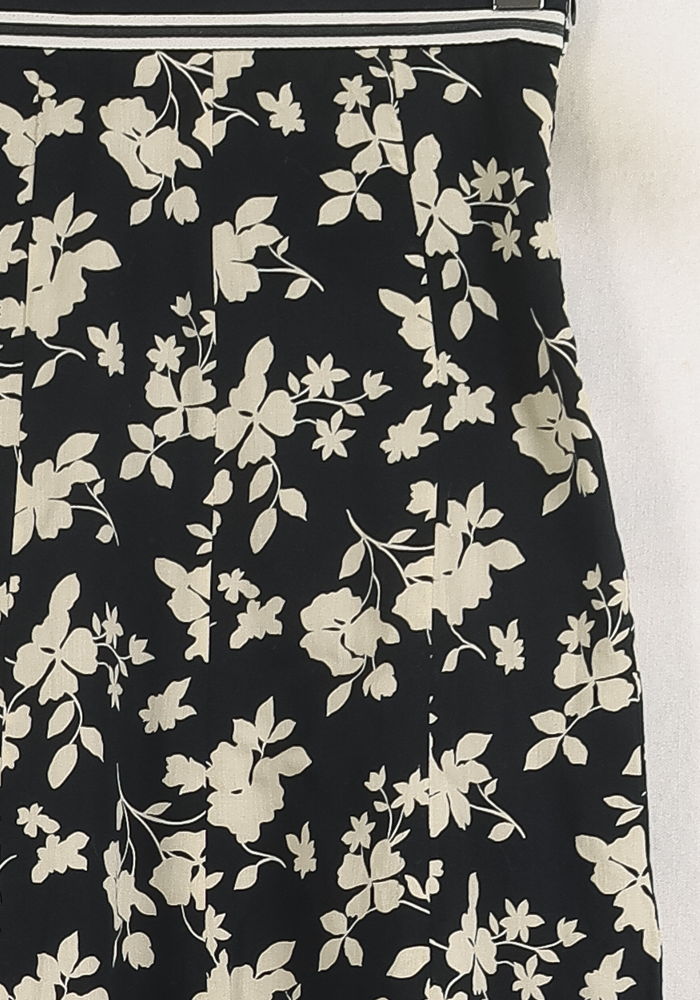 Jupe Évasée Noire et Blanche - Taille M/38 de la marque Caroll | PARAD57238 - Vendu par Paradigme - Image 3