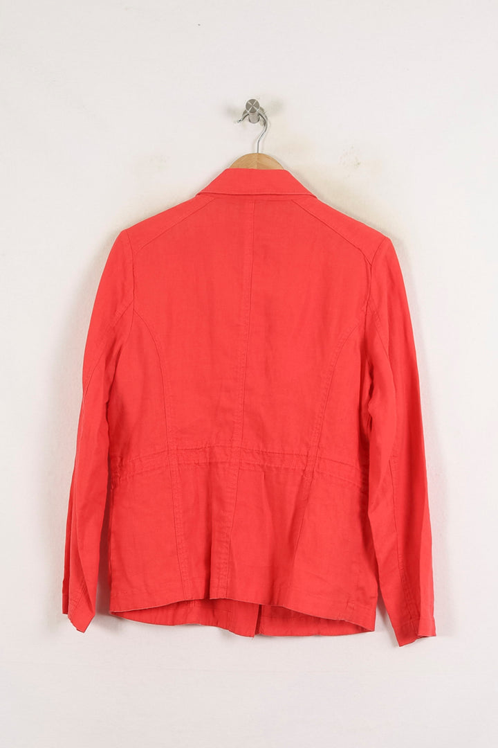 Veste en Jean Rouge - Taille XL/42 de la marque Maison 123 | PARAD57242 - Vendu par Paradigme - Image 4