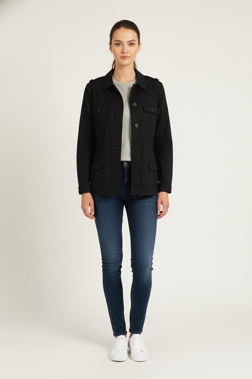 Veste Noire - Taille XL/42 de la marque Maison 123 | PARAD57246 - Vendu par Paradigme - Image 1