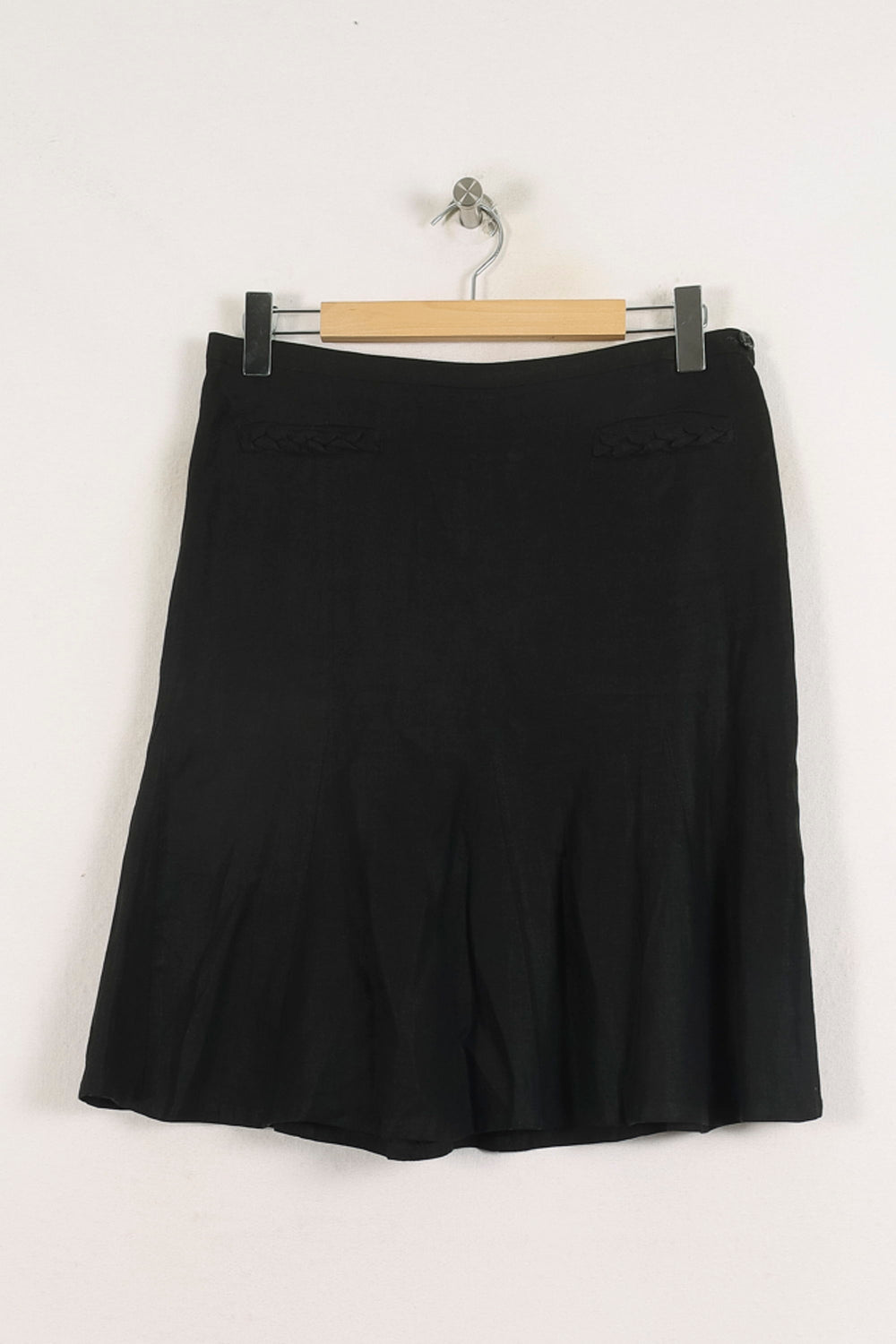 Jupe Évasée Noire - Taille L/40 de la marque Gerard Darel | PARAD57261 - Vendu par Paradigme - Image 2