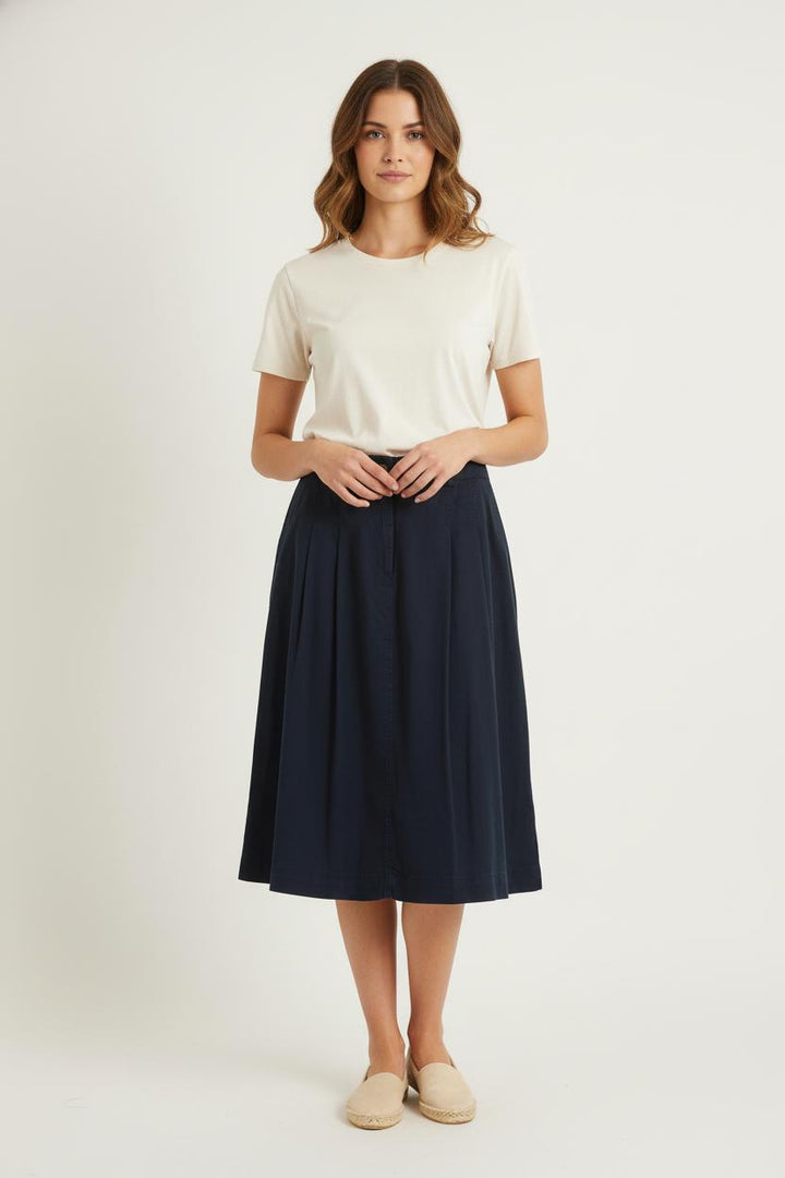 Jupe Midi Bleue - Taille L/40 de la marque Gerard Darel | PARAD57262 - Vendu par Paradigme - Image 1