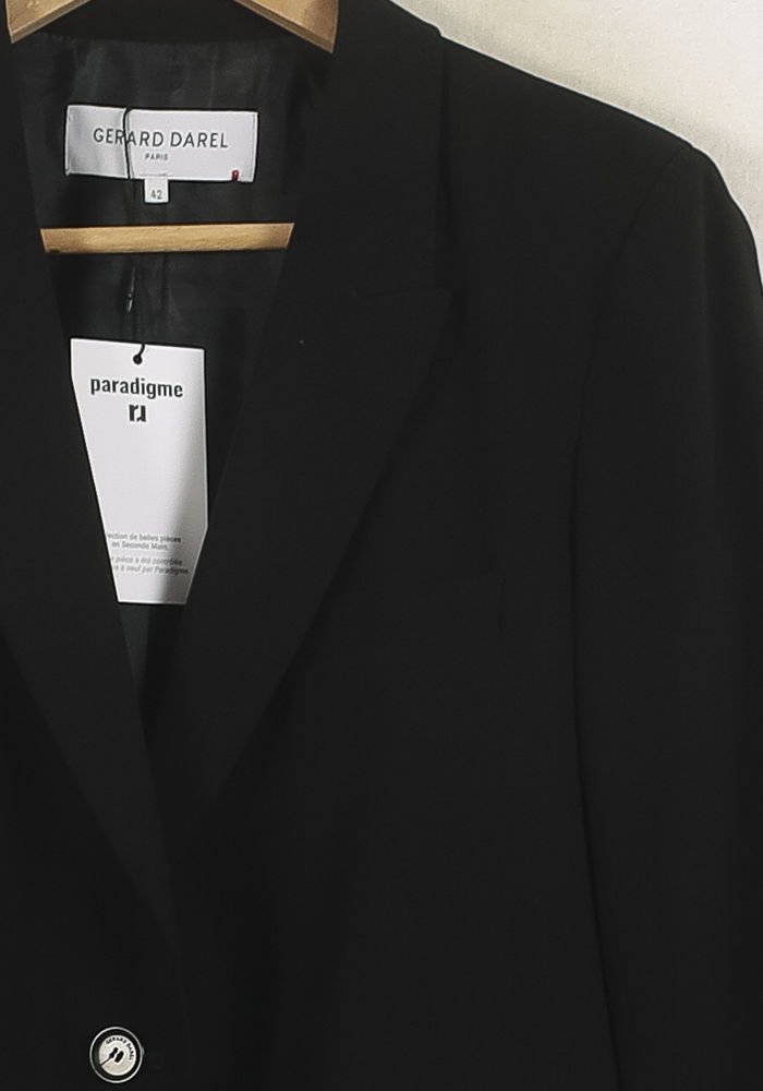 Blazer Noir - Taille XL/42 de la marque Gerard Darel | PARAD57263 - Vendu par Paradigme - Image 3