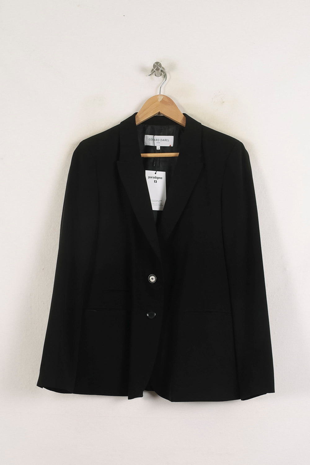 Blazer Noir - Taille XL/42 de la marque Gerard Darel | PARAD57263 - Vendu par Paradigme - Image 2