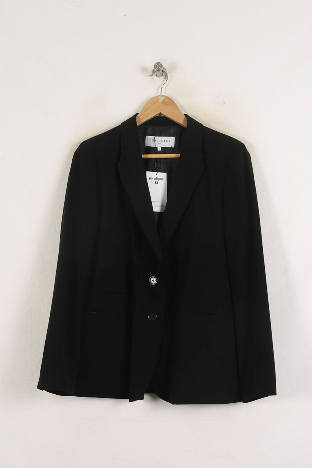 Blazer Noir - Taille XL/42 de la marque Gerard Darel | PARAD57263 - Vendu par Paradigme - Image 2