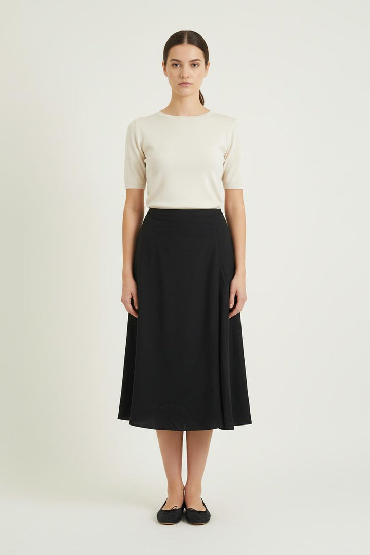 Jupe Longue Noire - Taille L/40 de la marque Max Mara | PARAD57268 - Vendu par Paradigme - Image 1