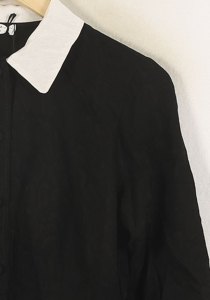 Combinaison Noire et Blanche - Taille M/38 de la marque Sandro | PARAD57277 - Vendu par Paradigme - Image 3
