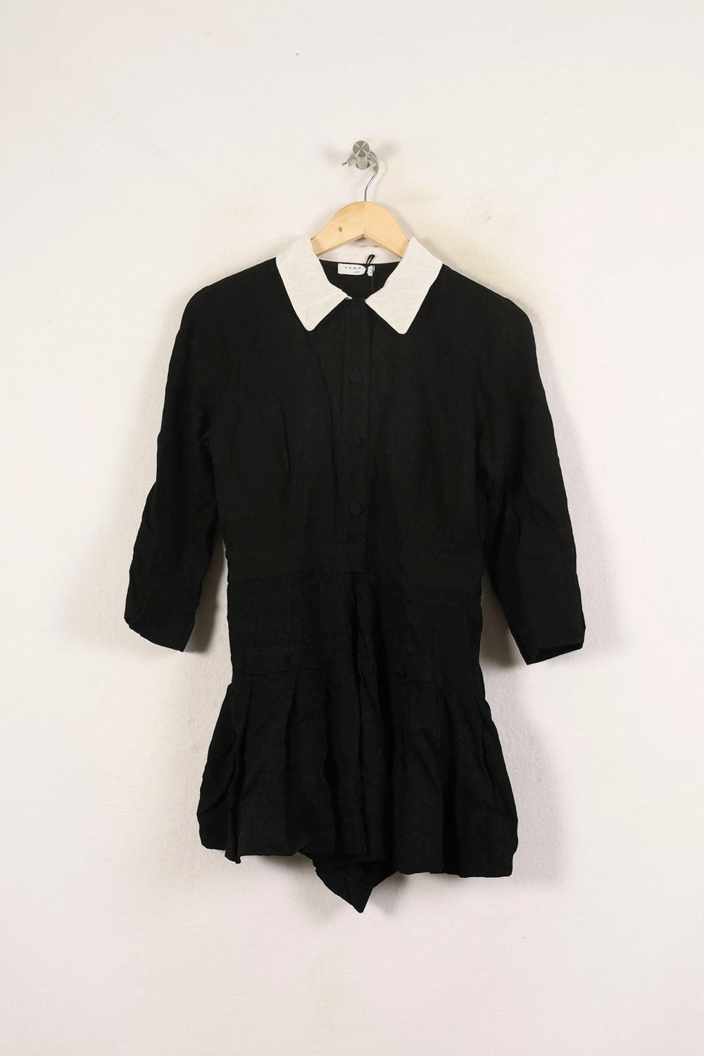 Combinaison Noire et Blanche - Taille M/38 de la marque Sandro | PARAD57277 - Vendu par Paradigme - Image 2