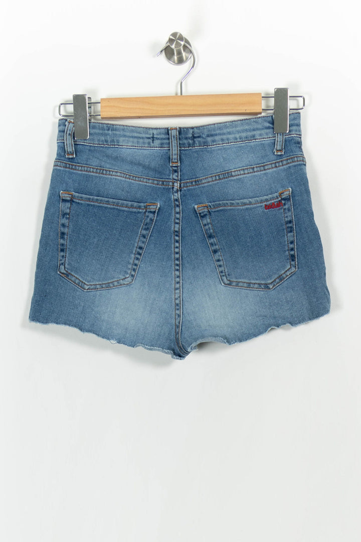 Short en Jean Bleu - Taille XS/34 de la marque ba&sh | PARAD57283 - Vendu par Paradigme - Image 4