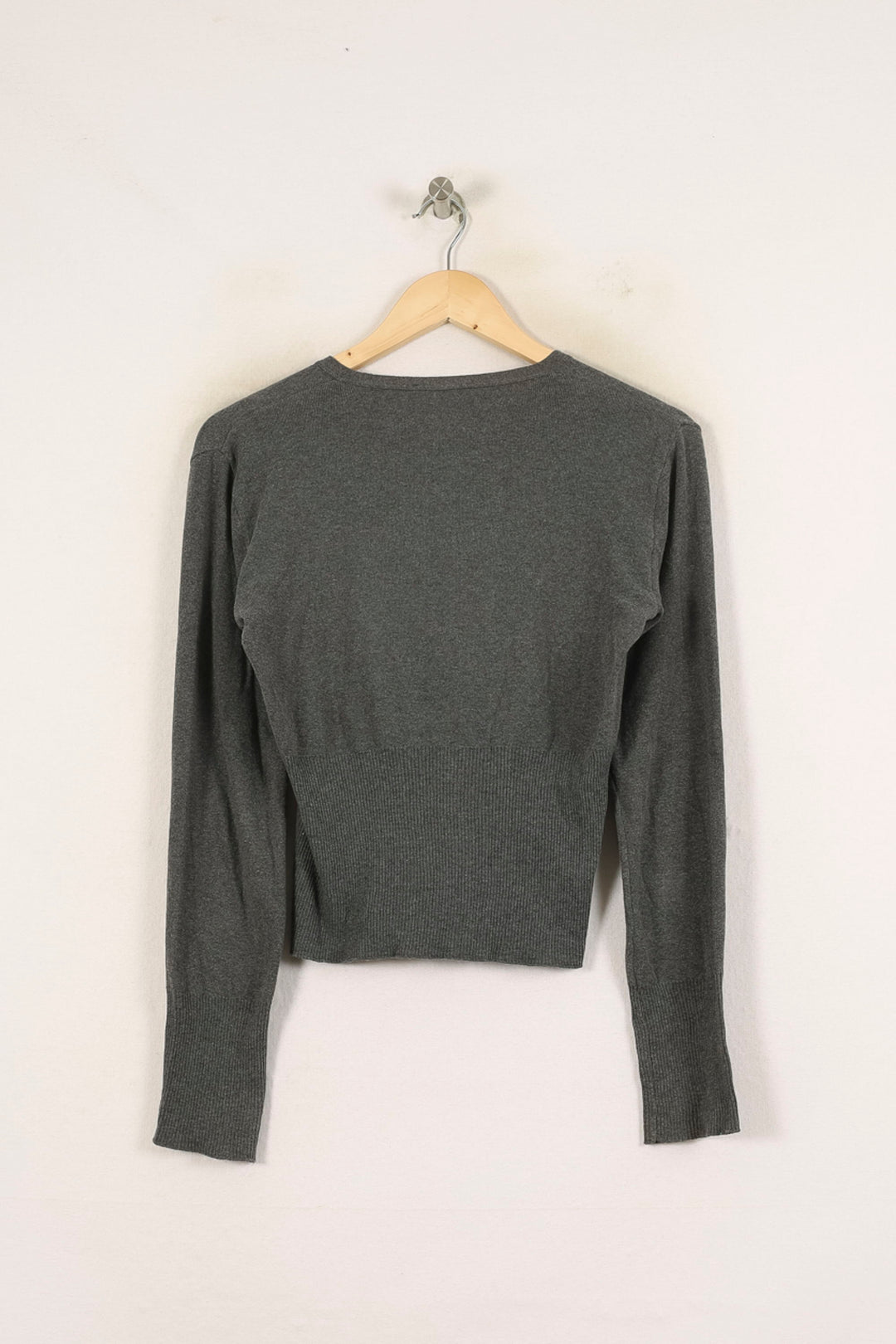Cardigan Gris - Taille S/36 de la marque Agnès b. | PARAD57292 - Vendu par Paradigme - Image 4