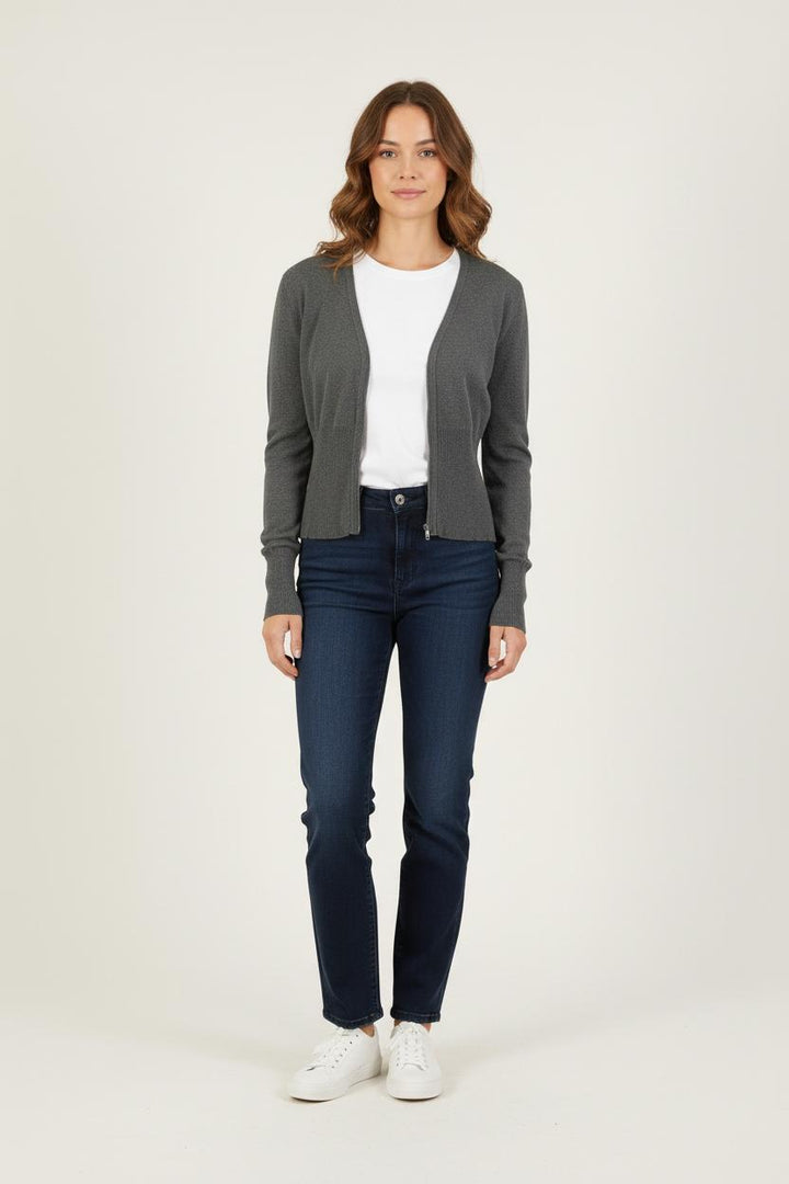 Cardigan Gris - Taille S/36 de la marque Agnès b. | PARAD57292 - Vendu par Paradigme - Image 1