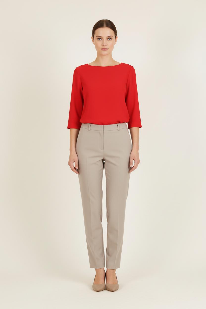Blouse Rouge - Taille L/40 de la marque Claudie Pierlot | PARAD57293 - Vendu par Paradigme - Image 1