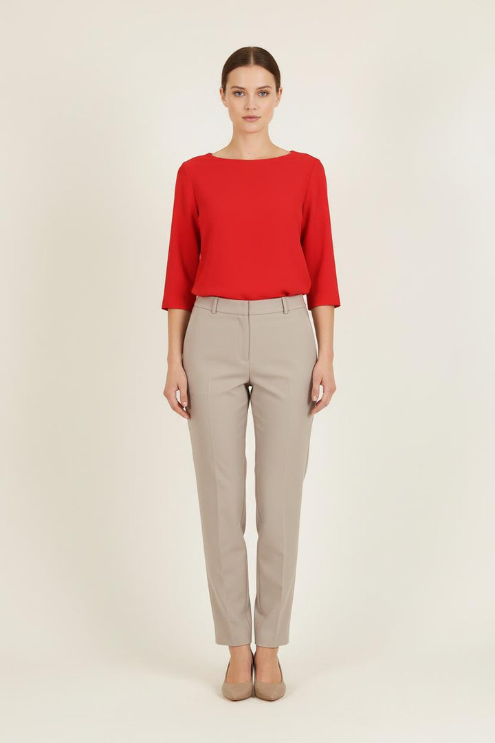 Blouse Rouge - Taille L/40 de la marque Claudie Pierlot | PARAD57293 - Vendu par Paradigme - Image 1