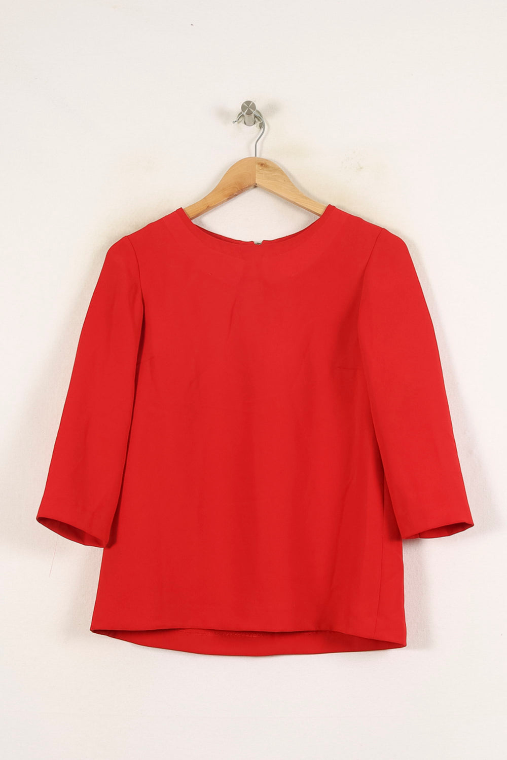 Blouse Rouge - Taille L/40 de la marque Claudie Pierlot | PARAD57293 - Vendu par Paradigme - Image 2