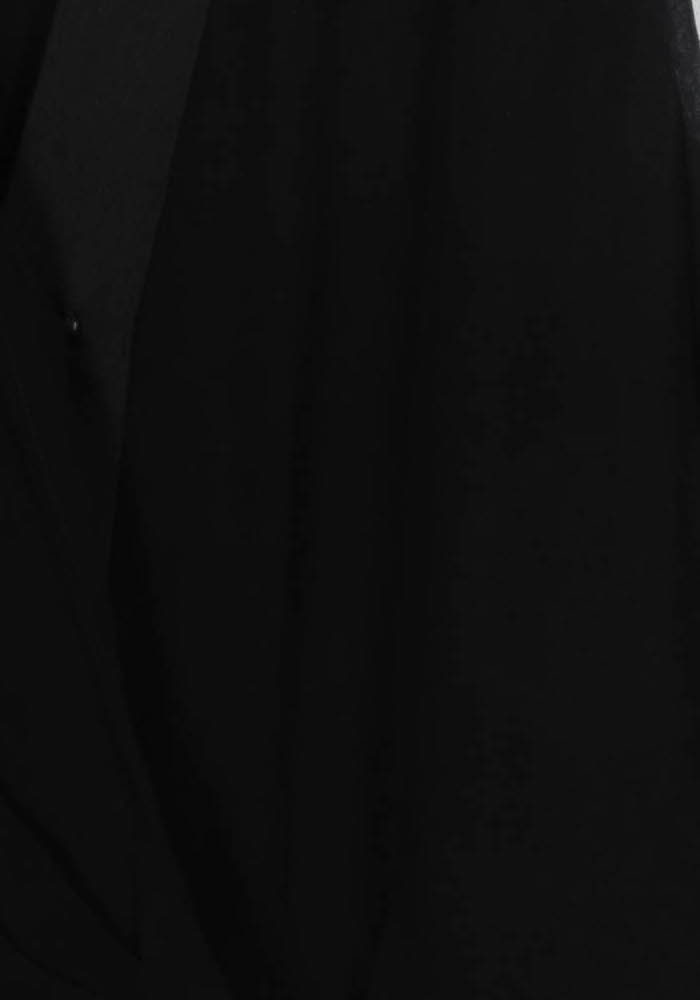 Robe Portefeuille Noire - Taille M/38 de la marque Sandro | PARAD57301 - Vendu par Paradigme - Image 3