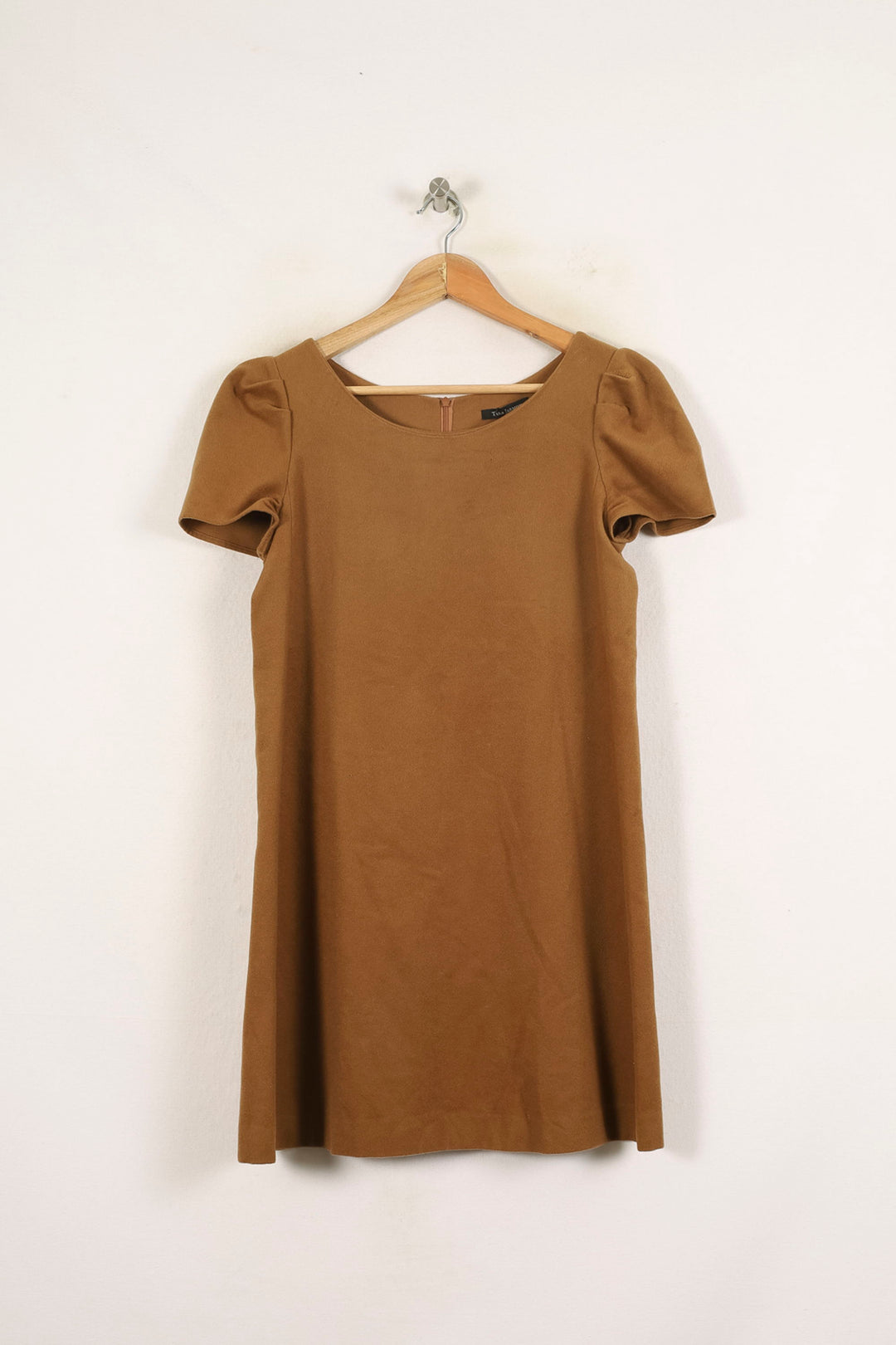 Robe Courte Marron - Taille M/38 de la marque Tara Jarmon | PARAD57302 - Vendu par Paradigme - Image 2