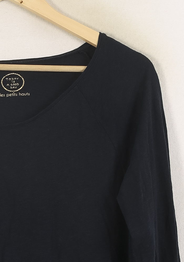 Blouse Bleue - Taille M/38 de la marque Des petits hauts | PARAD57306 - Vendu par Paradigme - Image 3