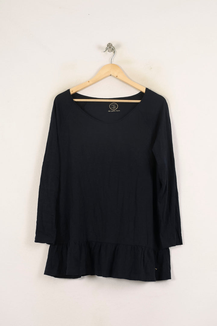 Blouse Bleue - Taille M/38 de la marque Des petits hauts | PARAD57306 - Vendu par Paradigme - Image 2