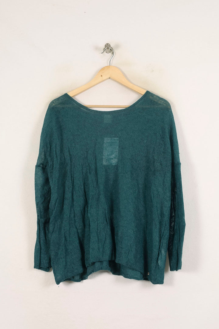 Pull Vert - Taille XL/42 de la marque Des petits hauts | PARAD57307 - Vendu par Paradigme - Image 2