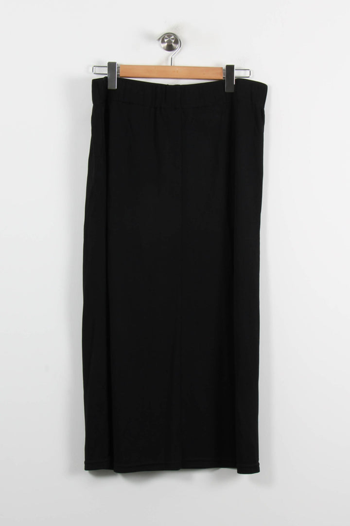 Jupe Longue Noire - Taille M/38 de la marque Marina Rinaldi | PARAD57321 - Vendu par Paradigme - Image 4