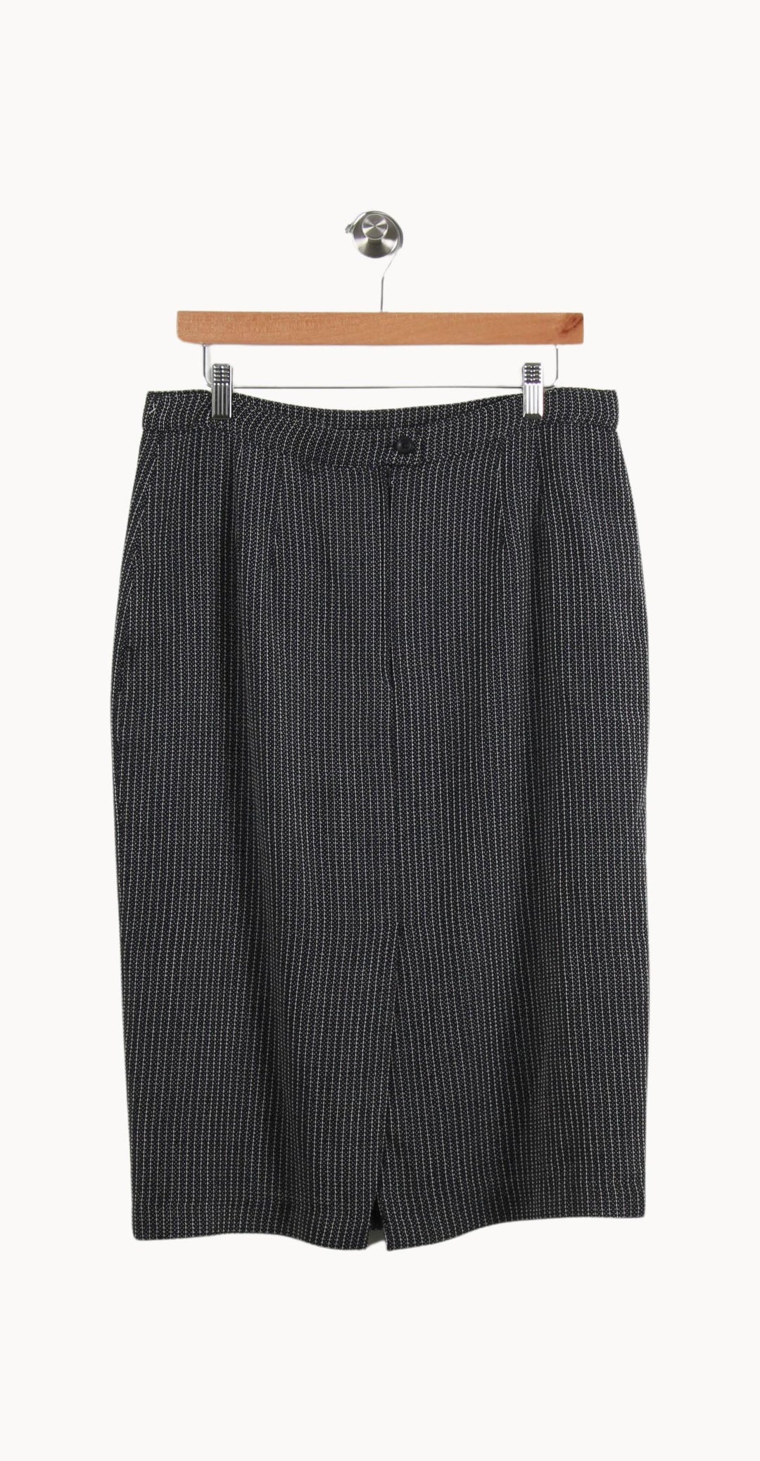 Jupe Droite Noir et Blanc - Taille XL/42 de la marque Marina Rinaldi | PARAD57323 - Vendu par Paradigme - Image 4