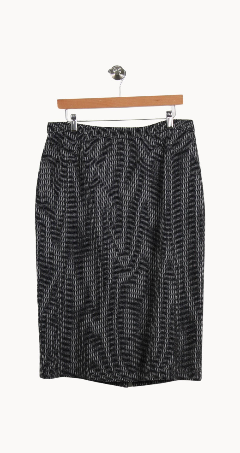 Jupe Droite Noir et Blanc - Taille XL/42 de la marque Marina Rinaldi | PARAD57323 - Vendu par Paradigme - Image 2