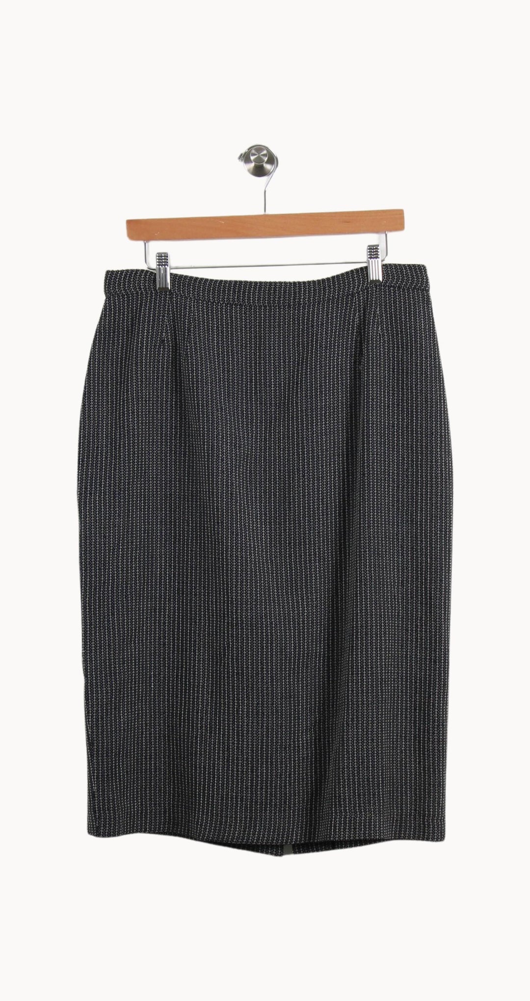Jupe Droite Noir et Blanc - Taille XL/42 de la marque Marina Rinaldi | PARAD57323 - Vendu par Paradigme - Image 2