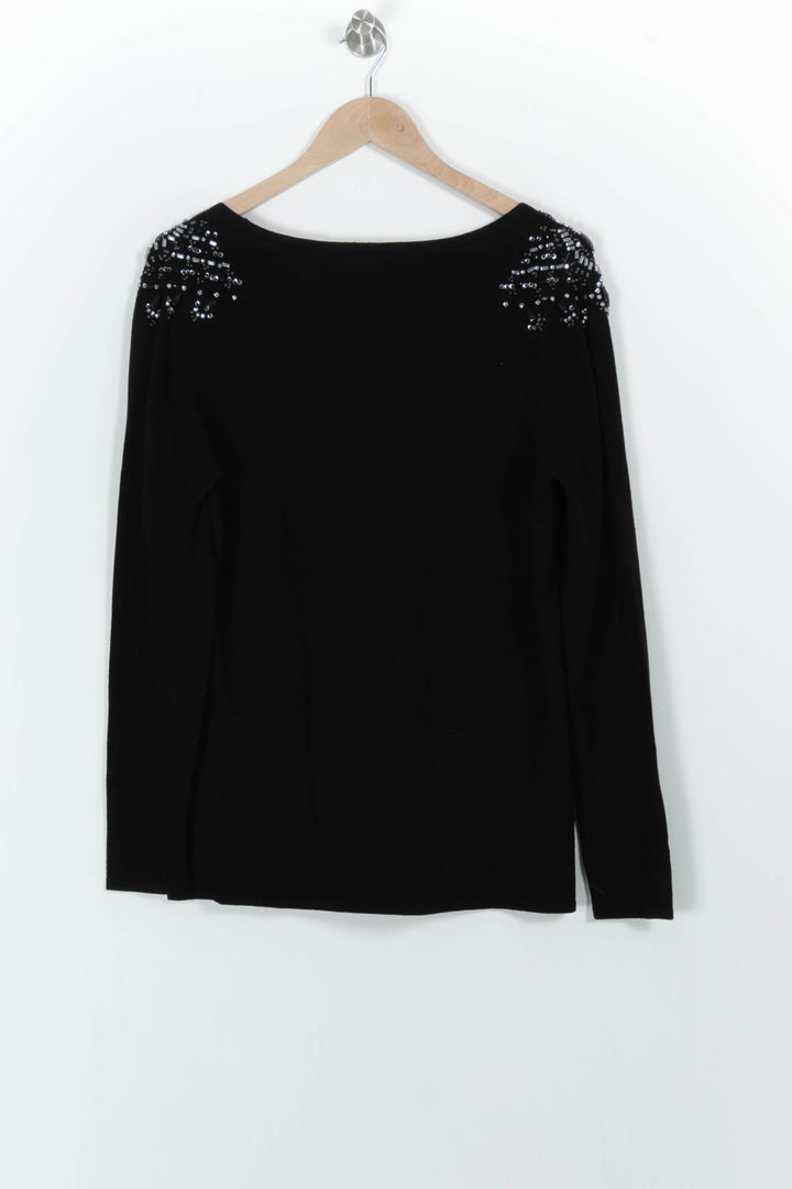 Pull Noir - Taille L/40 de la marque Marina Rinaldi | PARAD57327 - Vendu par Paradigme - Image 4