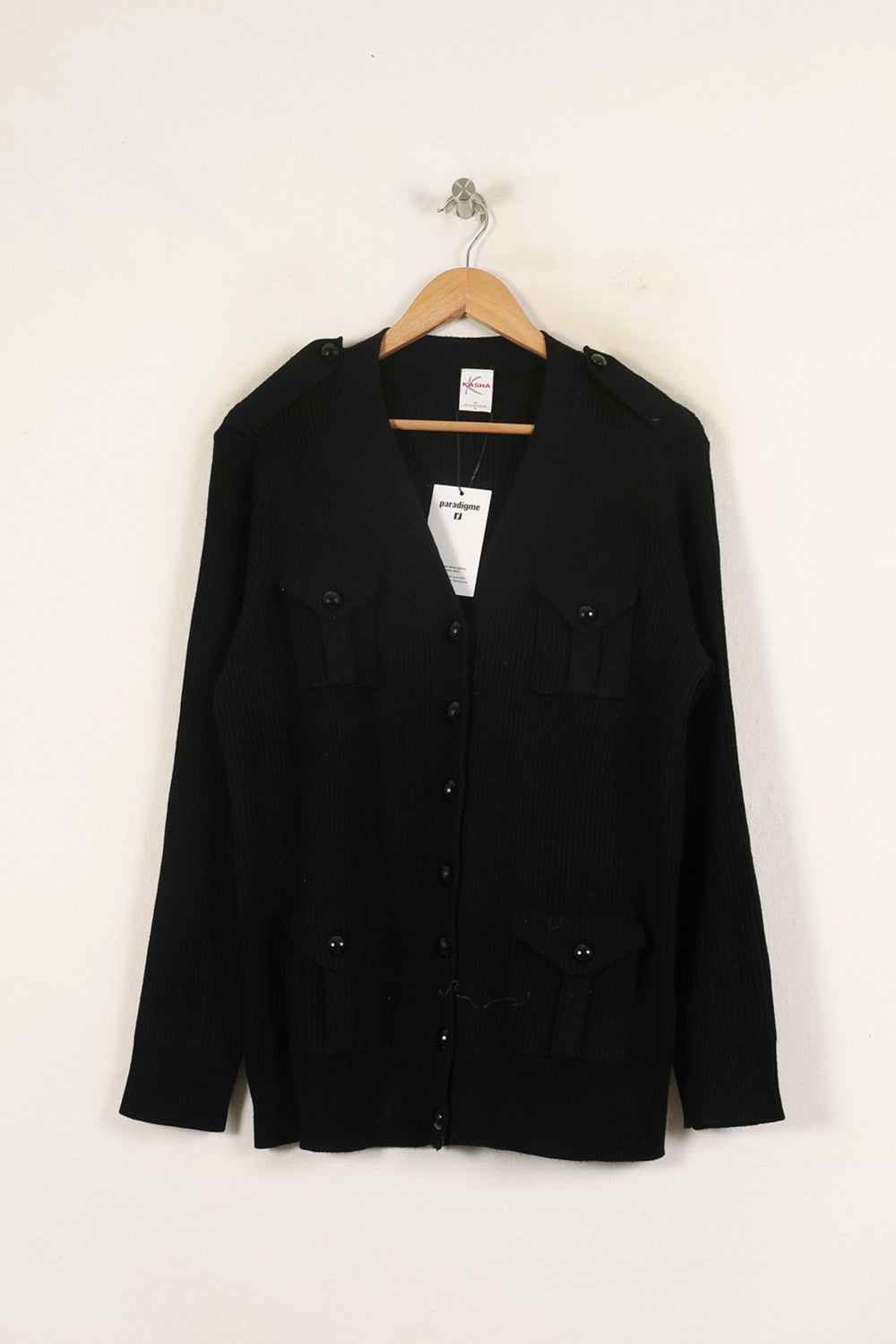 Cardigan Noir - Taille XL/42 de la marque Rodier | PARAD57328 - Vendu par Paradigme - Image 2