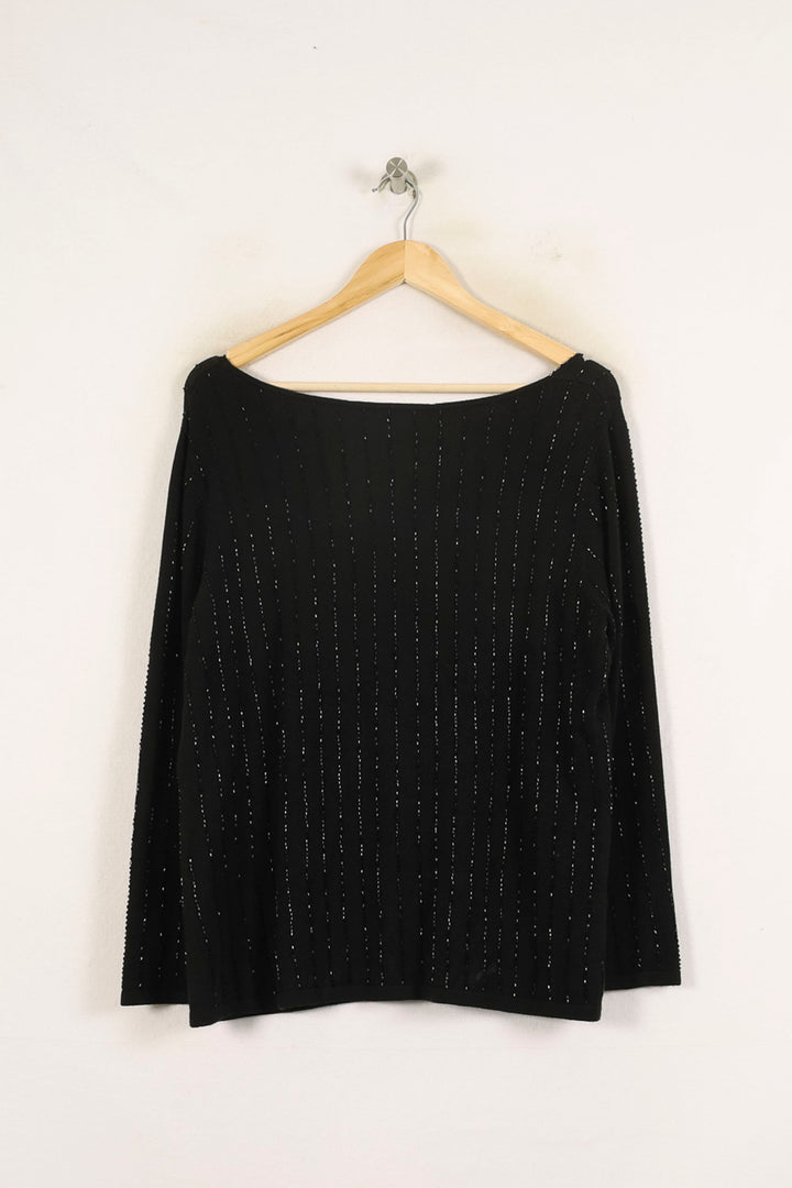 Pull Noir - Taille XL/42 de la marque Marina Rinaldi | PARAD57329 - Vendu par Paradigme - Image 4