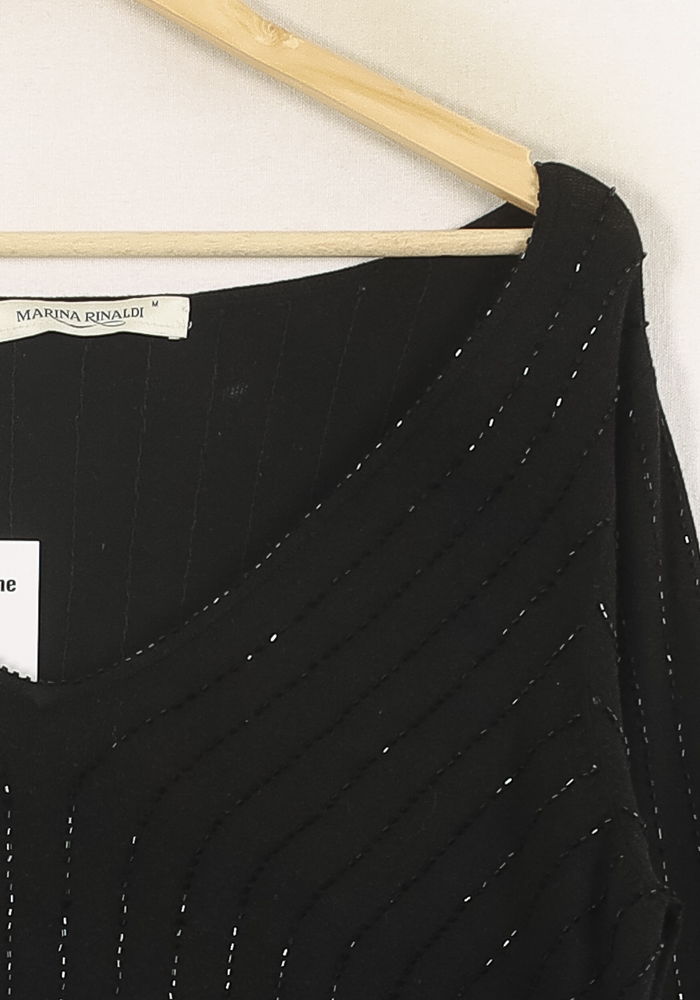 Pull Noir - Taille XL/42 de la marque Marina Rinaldi | PARAD57329 - Vendu par Paradigme - Image 3
