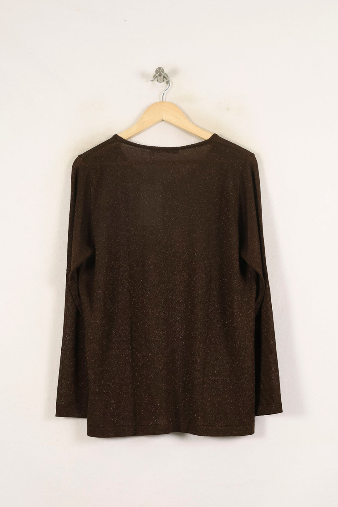 Pull Marron - Taille M/38 de la marque Marina Rinaldi | PARAD57336 - Vendu par Paradigme - Image 4