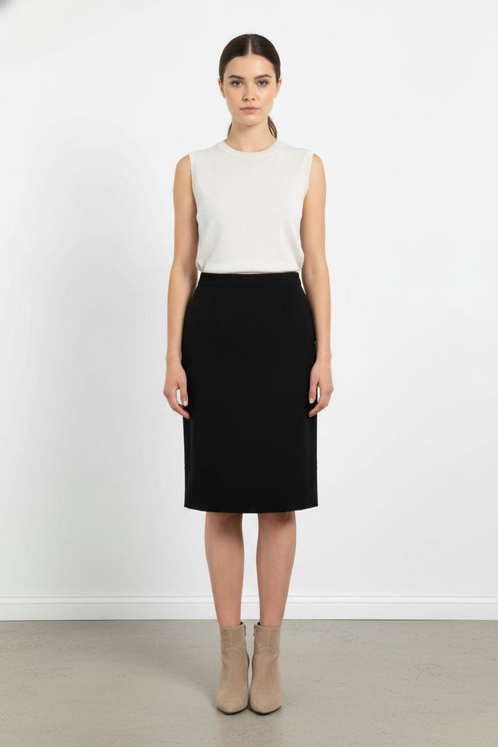 Jupe Crayon Noire - Taille XL/42 de la marque Marina Rinaldi | PARAD57338 - Vendu par Paradigme - Image 1