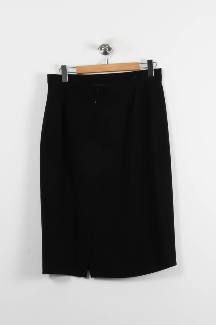 Jupe Midi Noire - Taille XL/42 de la marque Marina Rinaldi | PARAD57340 - Vendu par Paradigme - Image 4