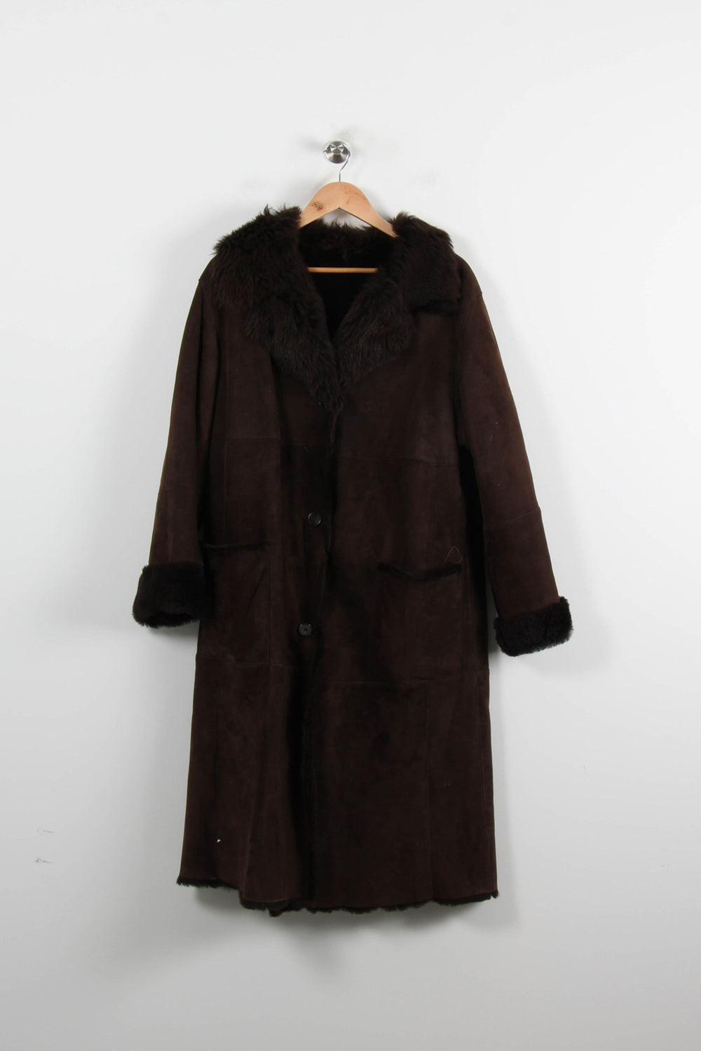 Manteau Long Marron - Taille XXL/44 de la marque Marina Rinaldi | PARAD57341 - Vendu par Paradigme - Image 2