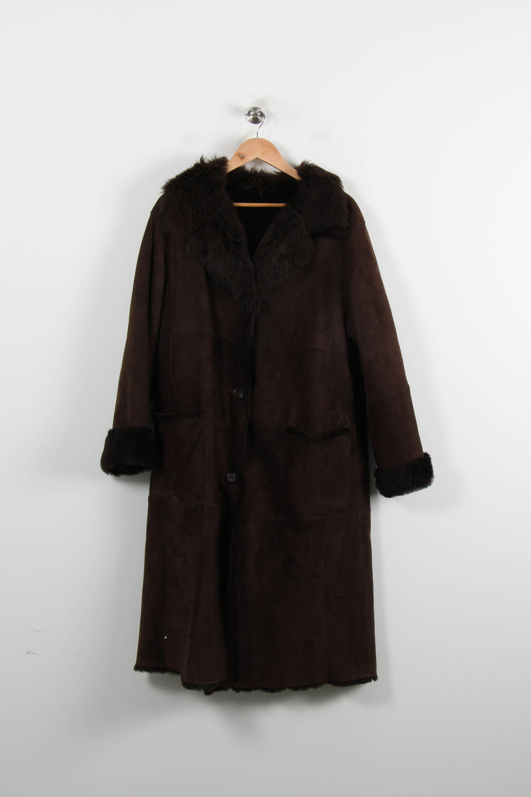 Manteau Long Marron - Taille XXL/44 de la marque Marina Rinaldi | PARAD57341 - Vendu par Paradigme - Image 2