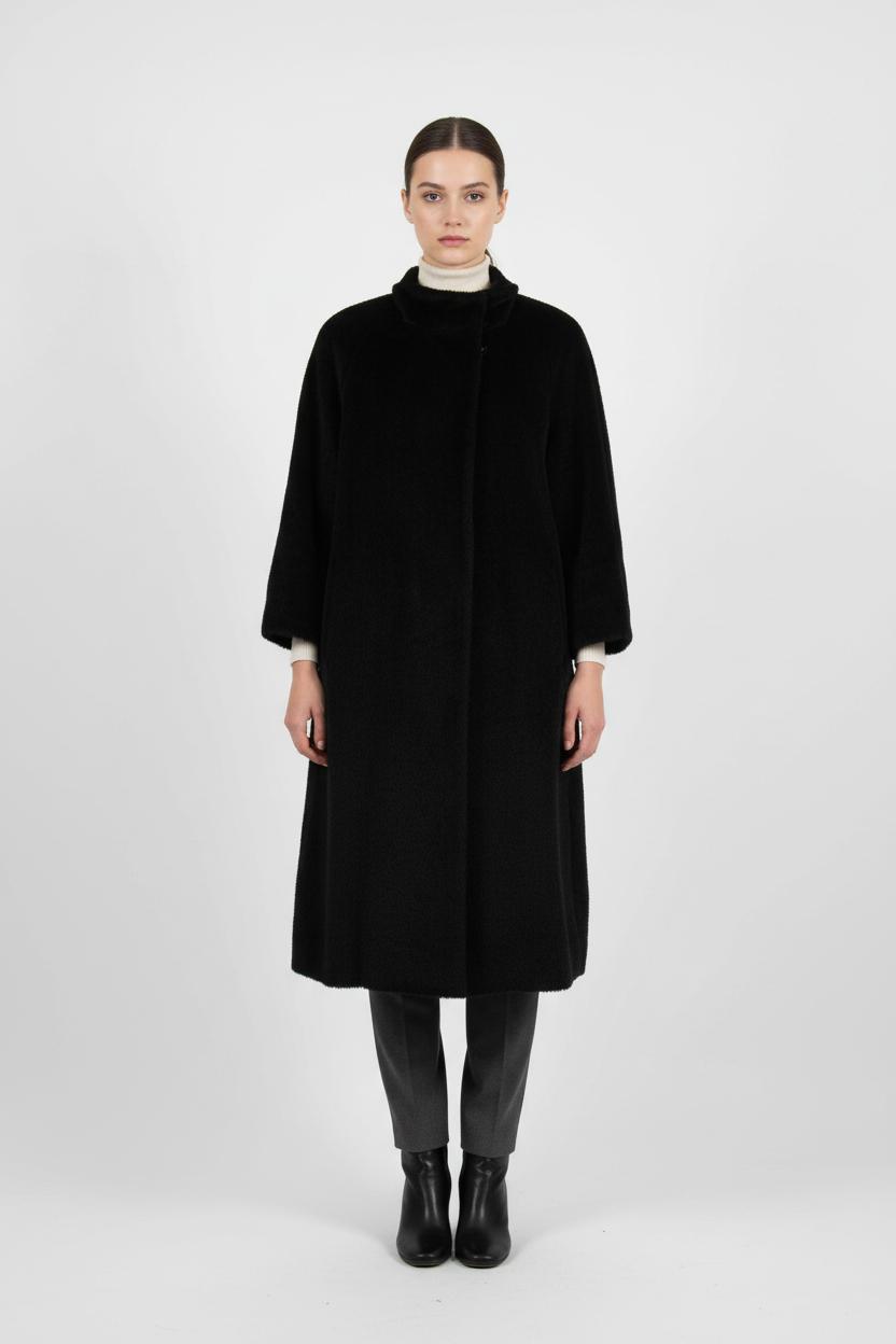 Manteau Noir - Taille XXL/44 de la marque Marina Rinaldi | PARAD57342 - Vendu par Paradigme - Image 1