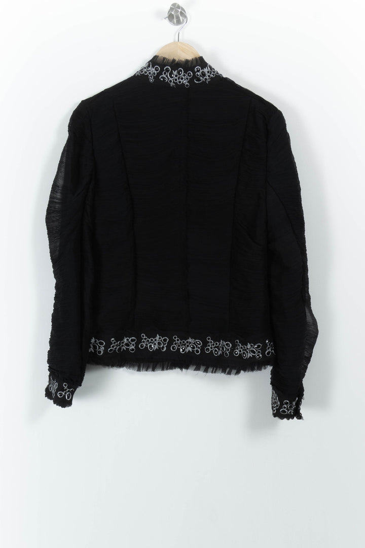 Veste Noire et Grise - Taille XL/42 de la marque Marina Rinaldi | PARAD57344 - Vendu par Paradigme - Image 4