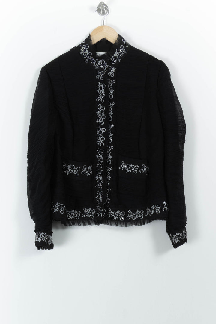 Veste Noire et Grise - Taille XL/42 de la marque Marina Rinaldi | PARAD57344 - Vendu par Paradigme - Image 2
