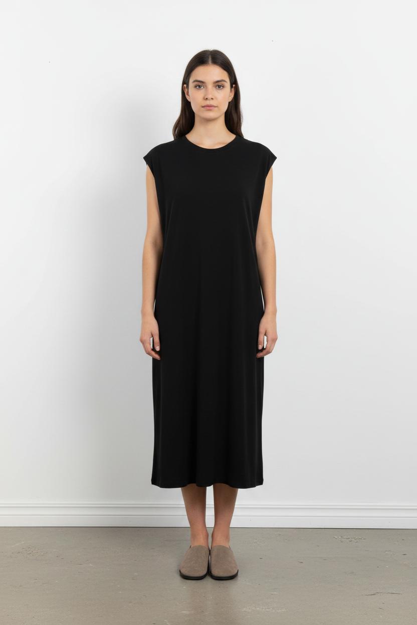 Jupe Midi Noire - Taille L/40 de la marque Marina Rinaldi | PARAD57345 - Vendu par Paradigme - Image 1