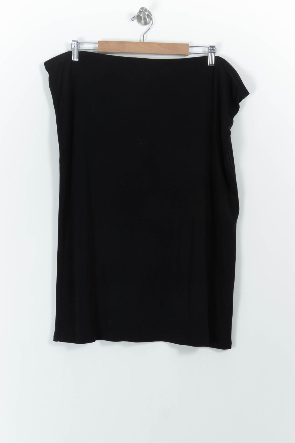 Jupe Midi Noire - Taille L/40 de la marque Marina Rinaldi | PARAD57345 - Vendu par Paradigme - Image 2