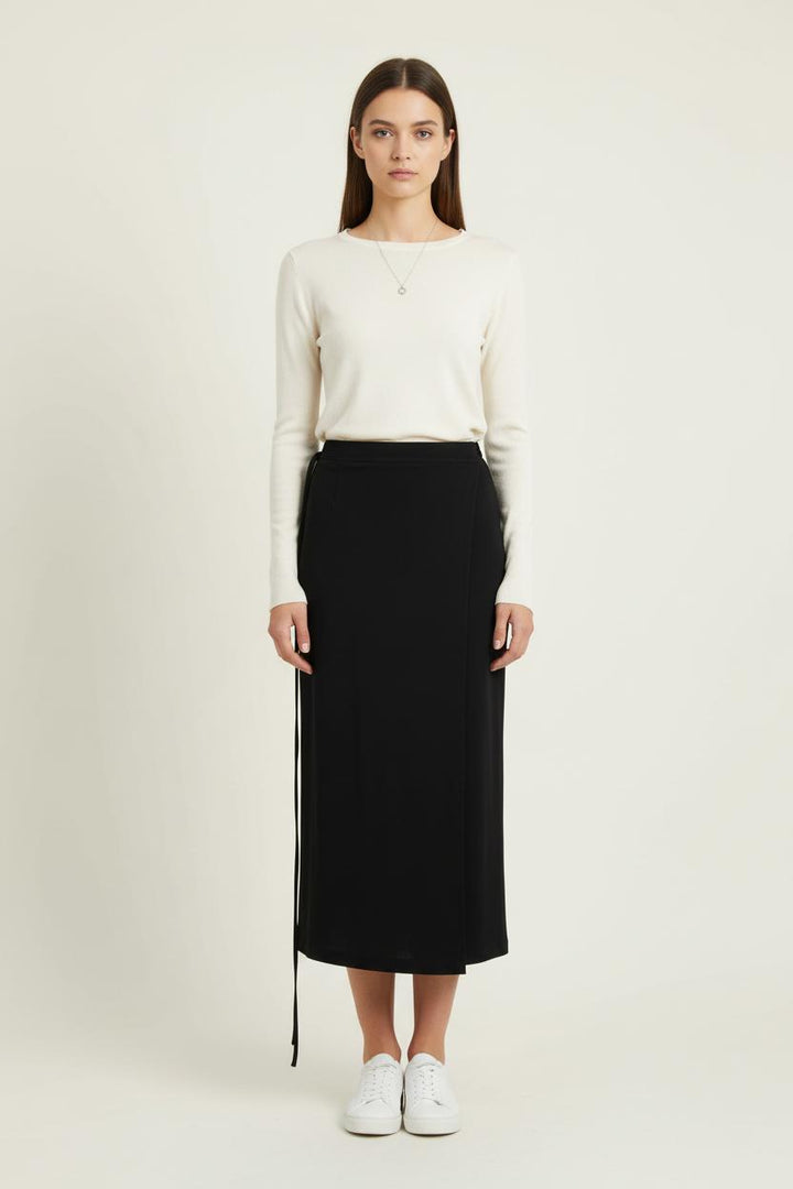 Jupe Longue Noire - Taille XXL/44 de la marque Marina Rinaldi | PARAD57347 - Vendu par Paradigme - Image 1