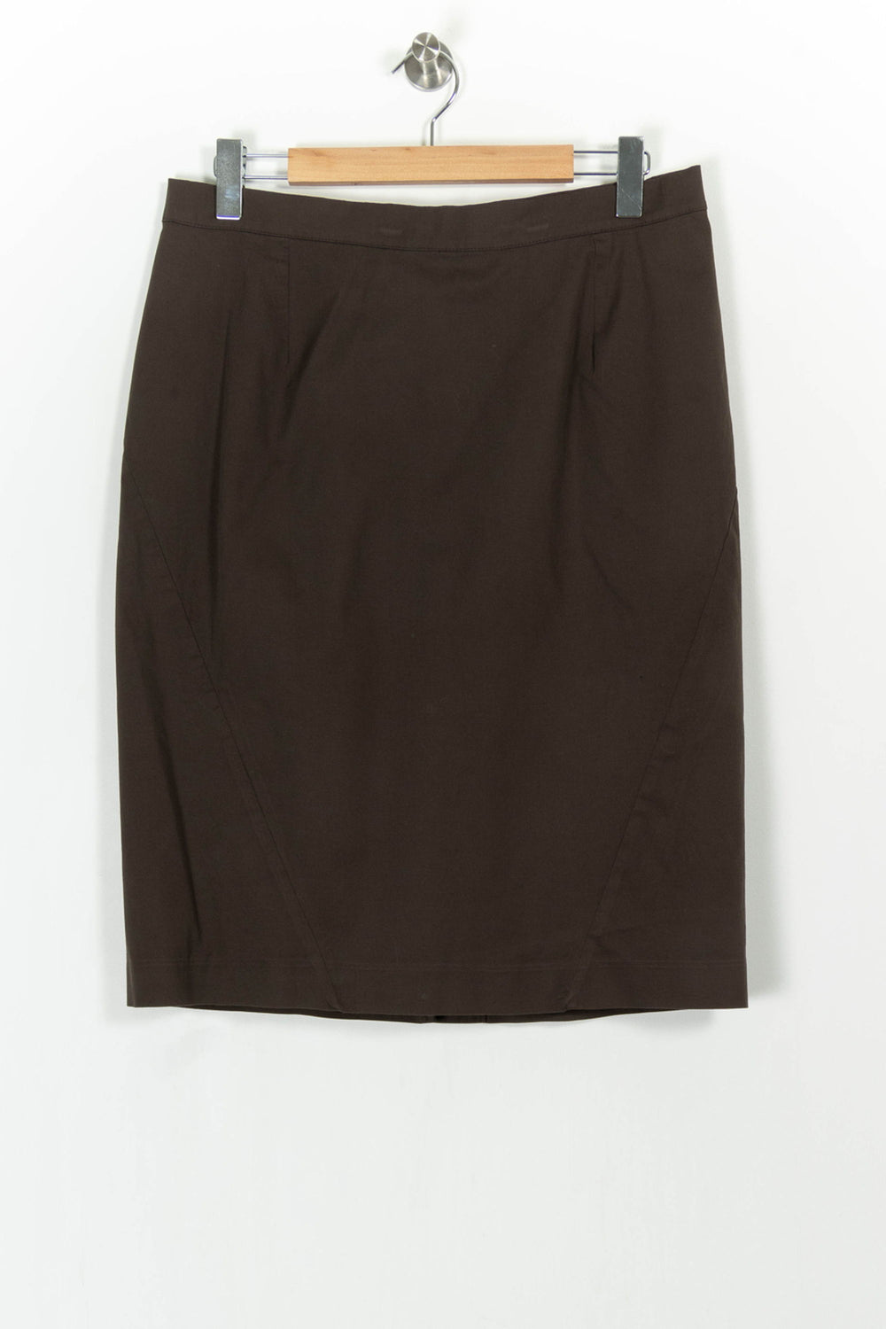 Jupe Crayon Marron - Taille XL/42 de la marque Marina Rinaldi | PARAD57351 - Vendu par Paradigme - Image 2