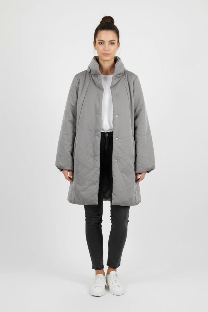 Manteau Gris - Taille L/40 de la marque Marina Rinaldi | PARAD57358 - Vendu par Paradigme - Image 1