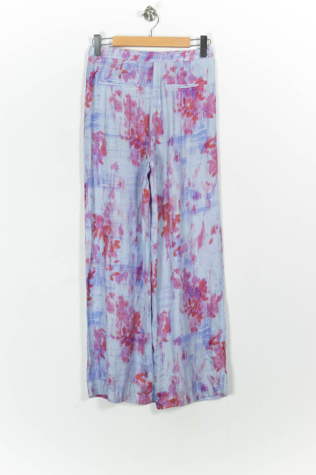 Pantalon Large Bleu et Rose - Taille S/36 de la marque Chloé Stora | PARAD57366 - Vendu par Paradigme - Image 4