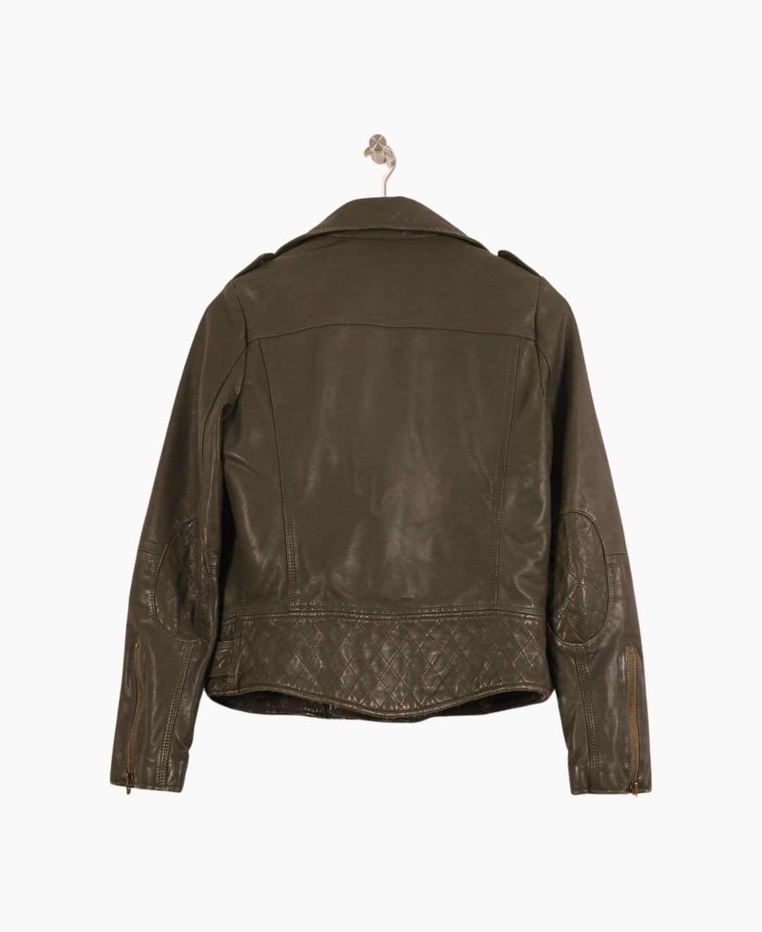 Veste Biker Verte - Taille S/36 de la marque Zadig&Voltaire | PARAD57381 - Vendu par Paradigme - Image 4