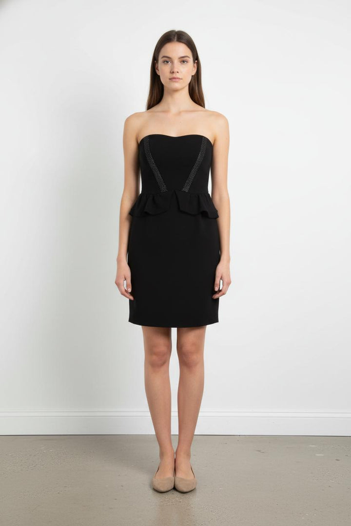 Robe Bustier Noire - Taille S/36 de la marque Sandro | PARAD57400 - Vendu par Paradigme - Image 1