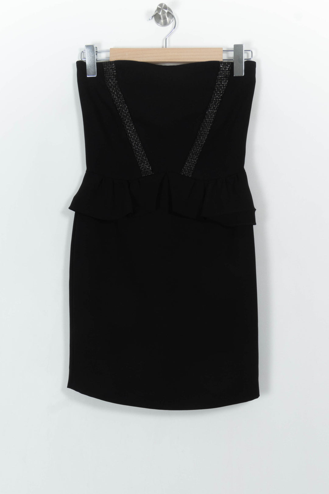 Robe Bustier Noire - Taille S/36 de la marque Sandro | PARAD57400 - Vendu par Paradigme - Image 2